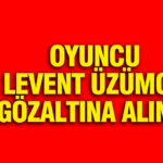 Tiyatro sanatcisi levent uzumcu gozaltina alindi RxDjgkwc